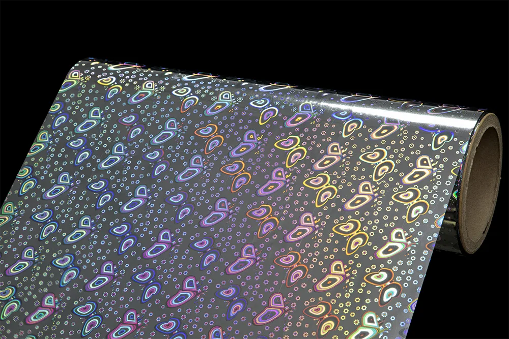 OPP Butterfly Metalized Holographic Lamination Film