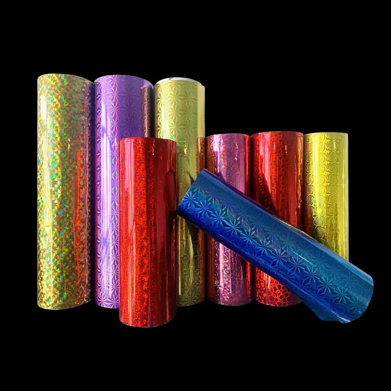 Snow Colorful Holographic Lamination Film